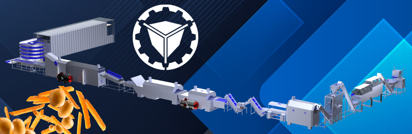 خطوط إنتاج شيبس البطاطس الطبيعية، وخطوط إنتاج البطاطا النصف مقلية، وخطوط إنتاج الشيبس، وأنظمة التعبئة والتغليف.
